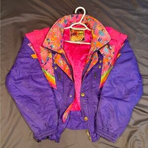 Ellesse italy Goldwin 80’s/’90s authentic vintage designer line jacket.
